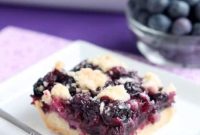 Blueberry Crumble Bars with Buttery Oat Crust