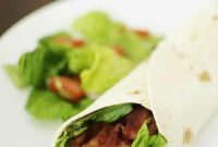 Crispy BLT Wrap Recipe: Quick Bacon, Lettuce & Tomato Lunch