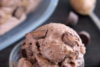 No-Churn Chocolate Peanut Butter Cup Ice Cream Recipe