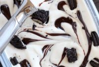 No-Churn Oreo Fudge Ice Cream Recipe