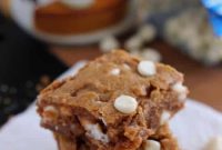 Pumpkin White Chocolate Blondies Recipe — Fall Dessert Bars