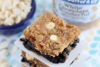White Chocolate Peanut Butter Brookies: Gooey Brookie Recipe