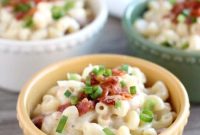 Creamy White Cheddar Bacon Macaroni and Cheese Recipe