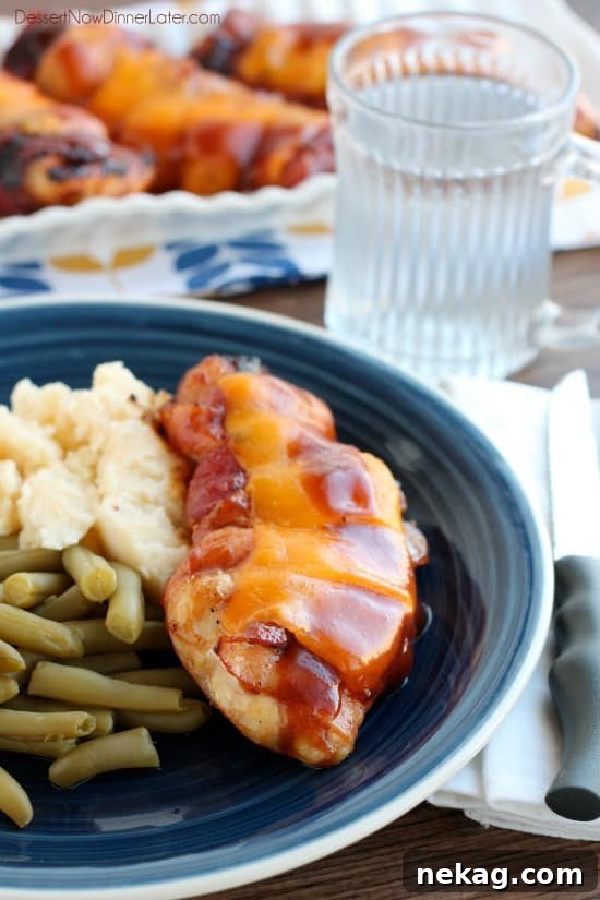 Barbecue Chicken with Bacon and Cheddar