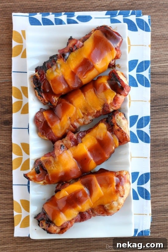 Barbecue Chicken with Bacon and Cheddar