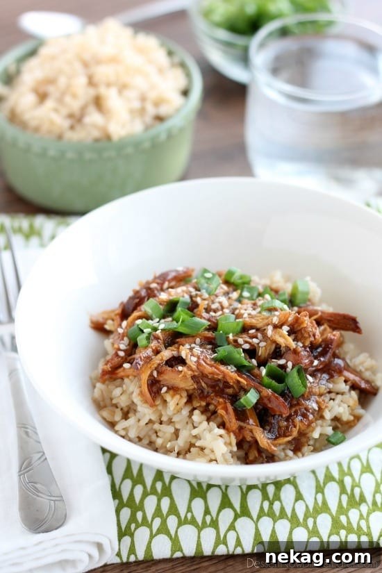 Slow Cooker Chicken Teriyaki Recipe — Tender, Sticky & Simple 4 Slow Cooker Chicken Teriyaki cooks while you are away and tastes authentic! A great excuse to have Japanese at home!