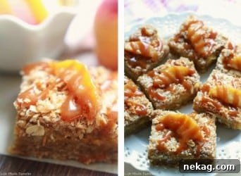Coconut Peach Streusel Bars