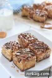 {No-Bake} Samoa Peanut Butter Cereal Bars