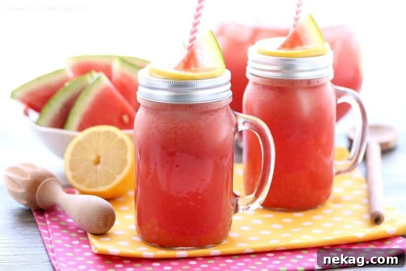Bad watermelon? Don't throw it out! Make watermelon lemonade with this easy, 3-ingredient recipe!