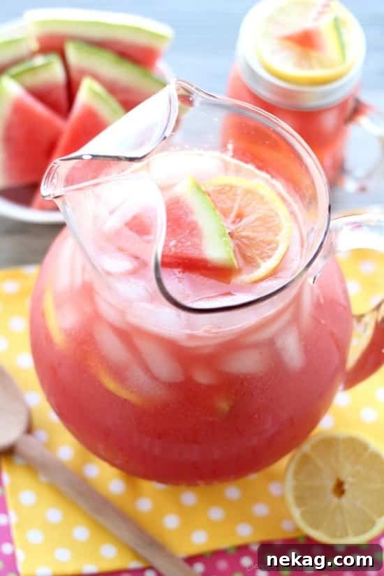 Bad watermelon? Don't throw it out! Make watermelon lemonade with this easy, 3-ingredient recipe!