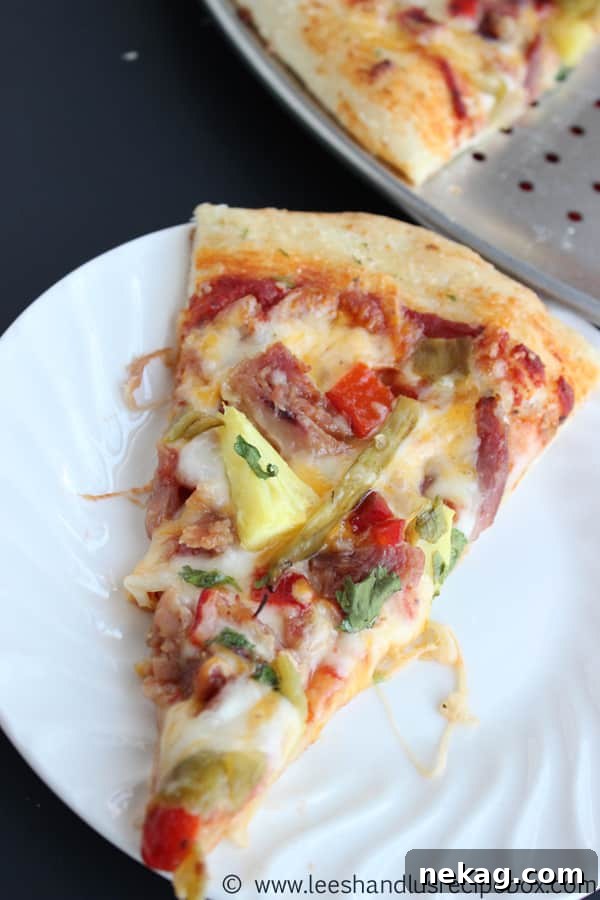 Spicy Hawaiian Pizza