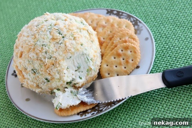 This Ranch and Onion Cheeseball is so easy to make and will be loved by all! Perfect for holidays or snacking!