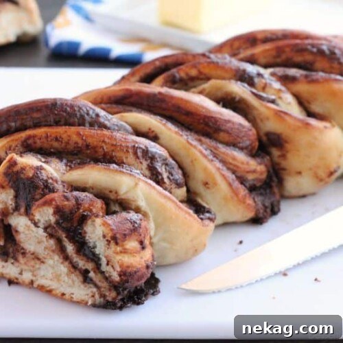 Nutella Twist Bread