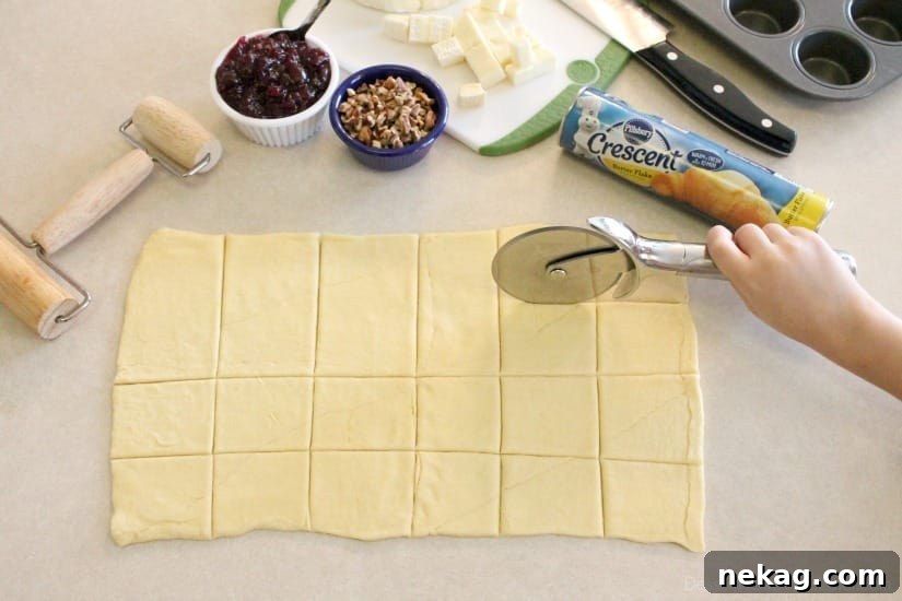 Cranberry Brie Bites: Festive Appetizers with Puff Pastry 5 Cranberry Brie Bites