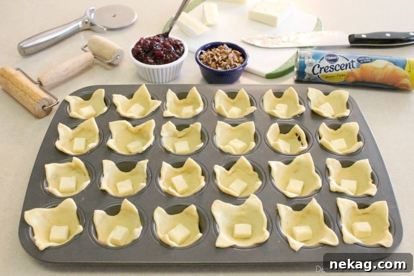 Cranberry Brie Bites: Festive Appetizers with Puff Pastry 7 Cranberry Brie Bites