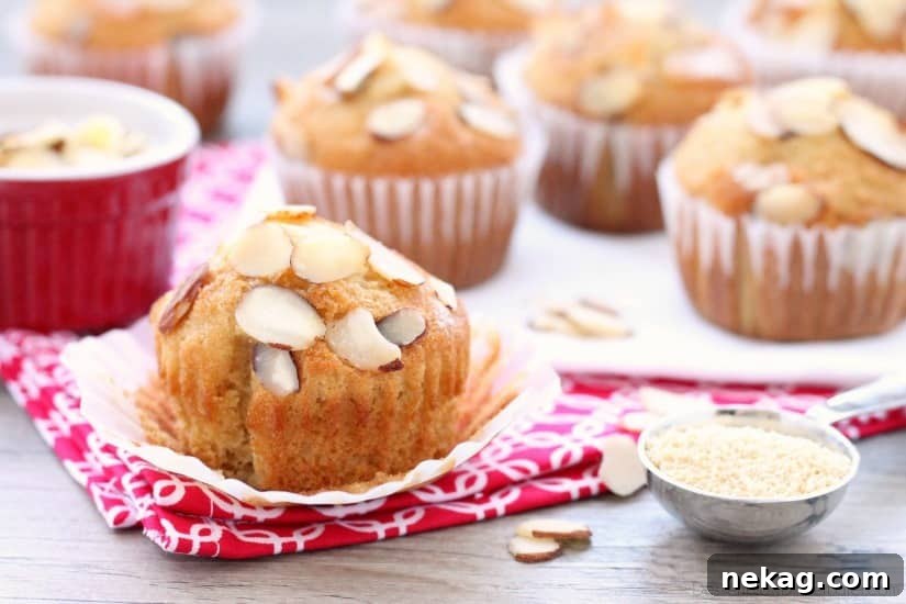 Honey Almond Muffins Recipe with Crunchy Streusel Topping 6 Almond extract and C&H® Honey Granules flavor these easy and lightly sweet breakfast muffins.