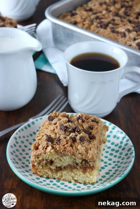 Peanut Butter Crumble Coffee Cake