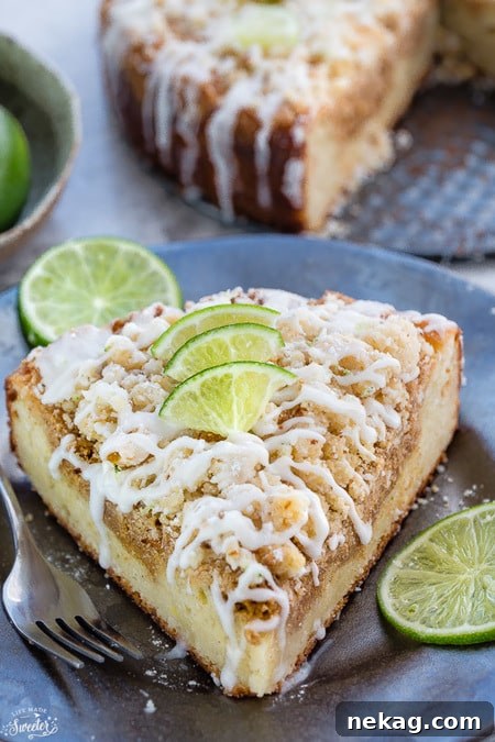 Key Lime Coffee Cake