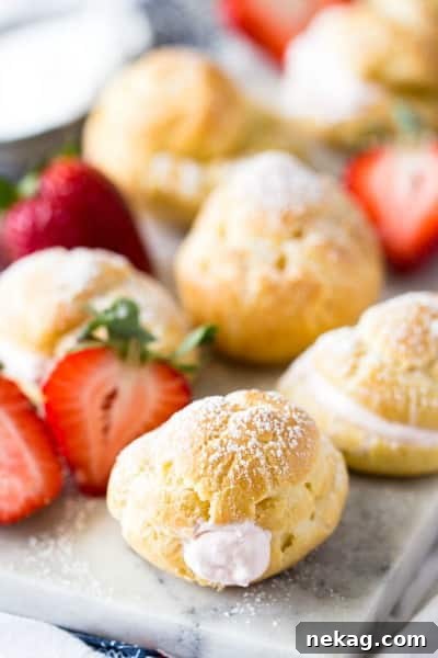 Strawberries and Cream Crumb Bars | More Strawberries & Cream Desserts 12 Strawberries and Cream Puffs