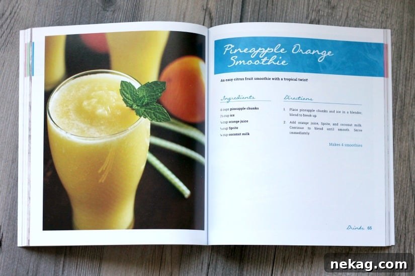 Allison's Pineapple Orange Smoothie