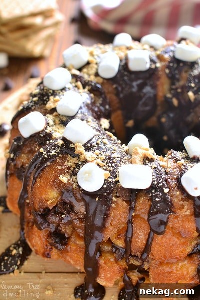 S'mores Monkey Bread // Lemon Tree Dwelling