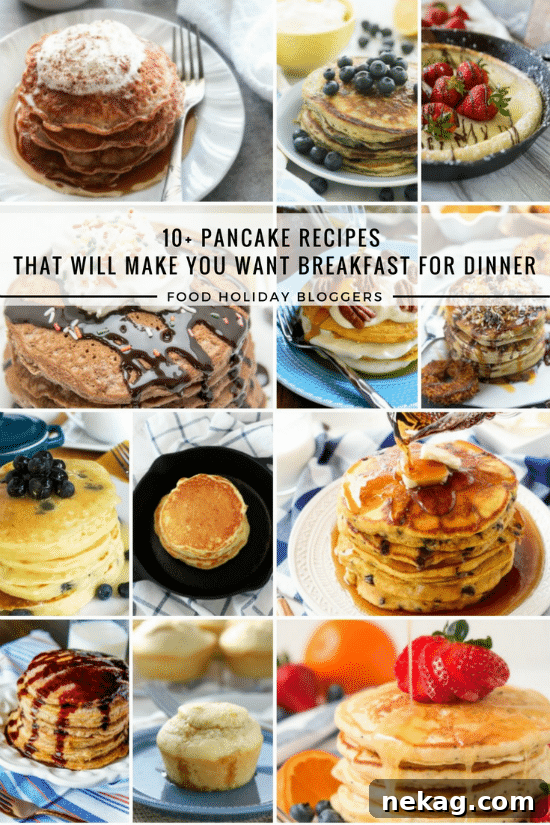 10+ Pancake Recipes That Will Make You Want Breakfast For Dinner