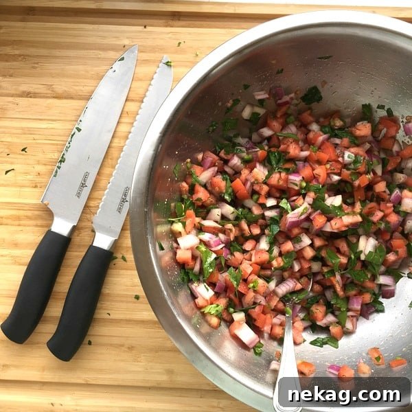 Salsa for scrambled eggs.