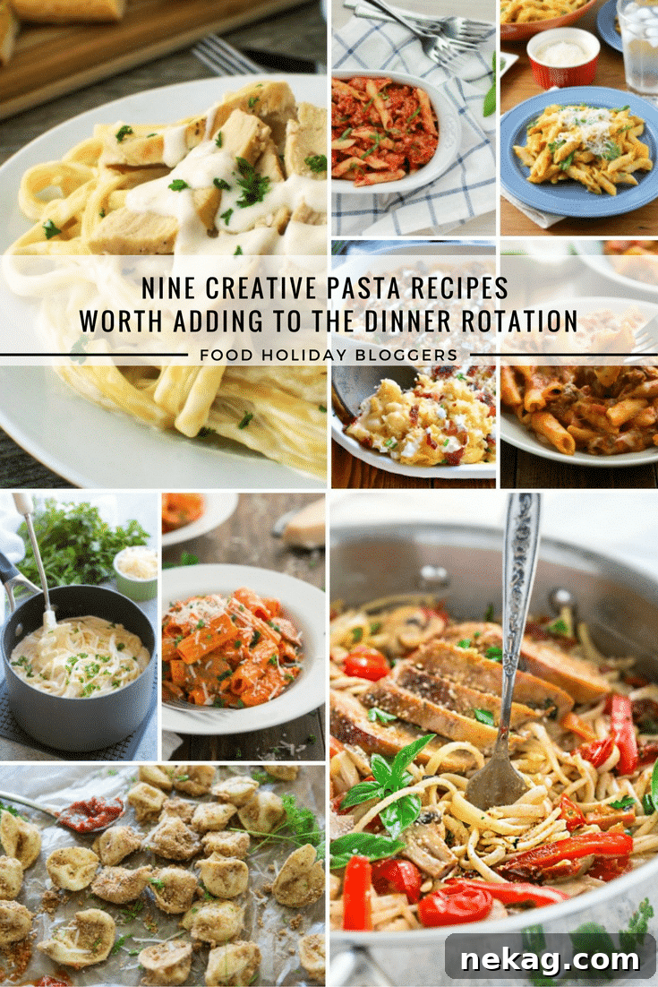 9 Creative Pasta Recipes Worth adding to the Dinner Rotation