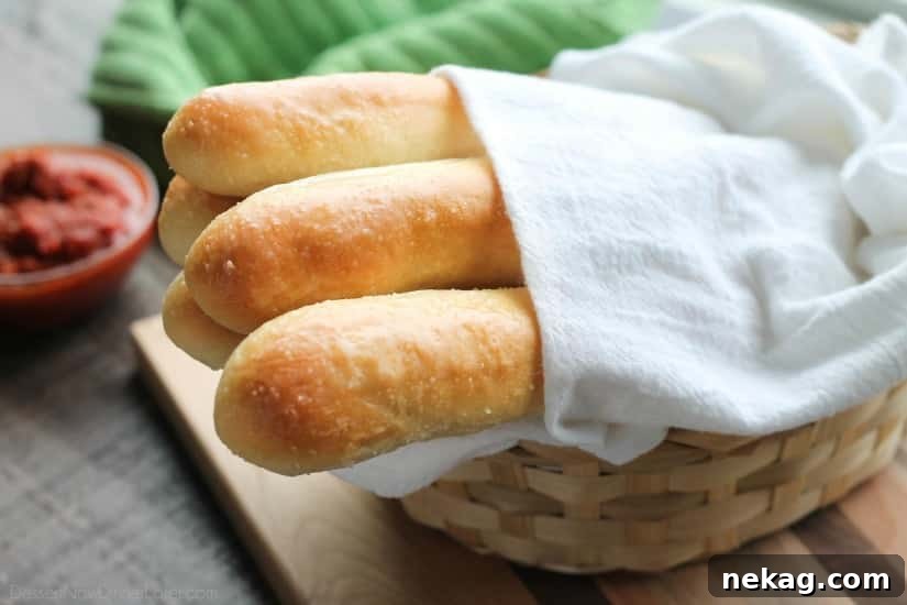 Copycat Olive Garden Breadsticks Recipe: Soft, Cheesy Breadstick Tutorial 3 This copycat Olive Garden Breadsticks recipe tastes just like the restaurant and can be easily made at home.