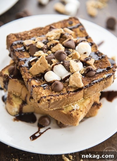 S'mores French Toast // Like Mother Like Daughter