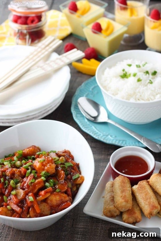 P.F. Chang’s Home Menu and homemade mango pudding are an easy and delicious way to celebrate Chinese New Year!