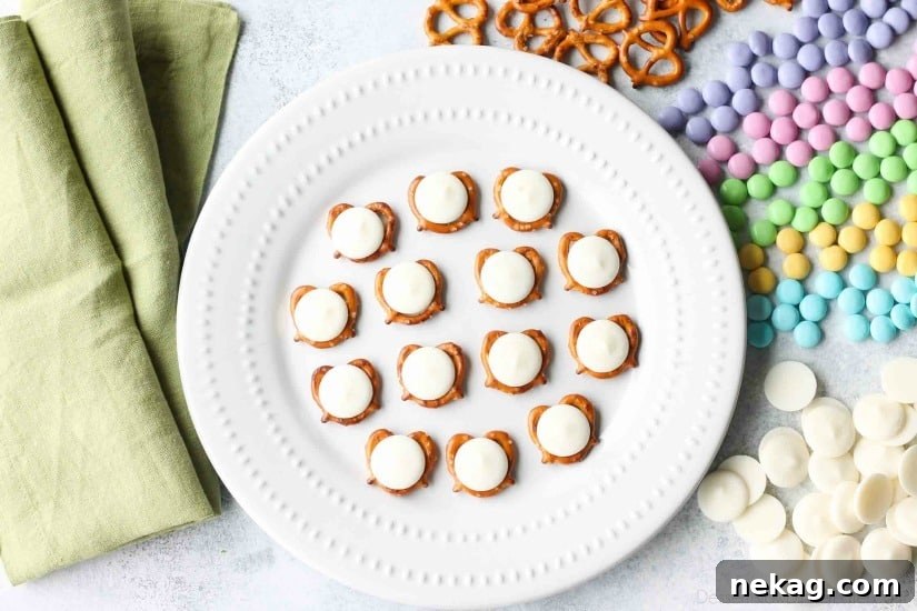 Flower Pretzel Bites are sweet, salty, and delicious - an easy and fun treat for Easter, Spring, or Mother's Day.