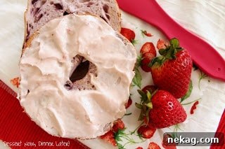 Whipped Strawberry Cream Cheese Spread for Toast & Desserts 3 img 181 2