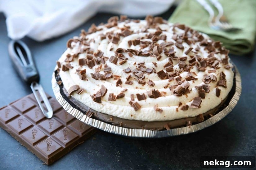 Slices of layered no-bake cheesecake on a plate, showing the cookie crust and dual layers.