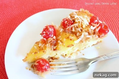 Upside-Down Piña Colada Cake Recipe — Tropical Pineapple Rum Cake 4 img 218 3