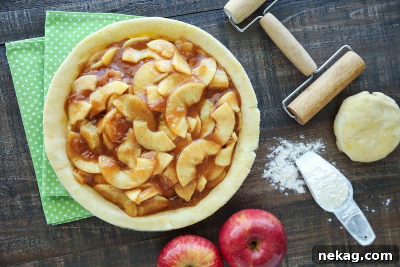 Homemade Apple Pie Filling is easy, delicious, and freezes well! Use it for apple pie, apple crisp, or any dessert that uses canned apple pie filling. Stays freezer fresh up to 12 months!