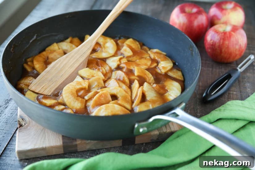 Homemade Apple Pie Filling is easy, delicious, and freezes well! Use it for apple pie, apple crisp, or any dessert that uses canned apple pie filling. Stays freezer fresh up to 12 months!