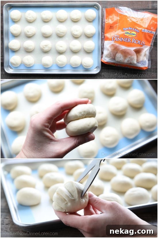 Garlic Parmesan Pull-Apart Dinner Rolls 4 These easy Garlic Parmesan Rolls have layers of flavor to pull apart and savor in every bite. The perfect dinner rolls for holidays or any meal. You'll love these shortcut butterflake rolls.