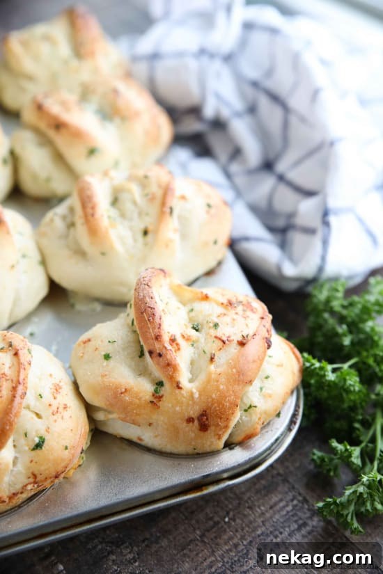 Garlic Parmesan Pull-Apart Dinner Rolls 6 These easy Garlic Parmesan Rolls have layers of flavor to pull apart and savor in every bite. The perfect dinner rolls for holidays or any meal. You'll love these shortcut butterflake rolls.