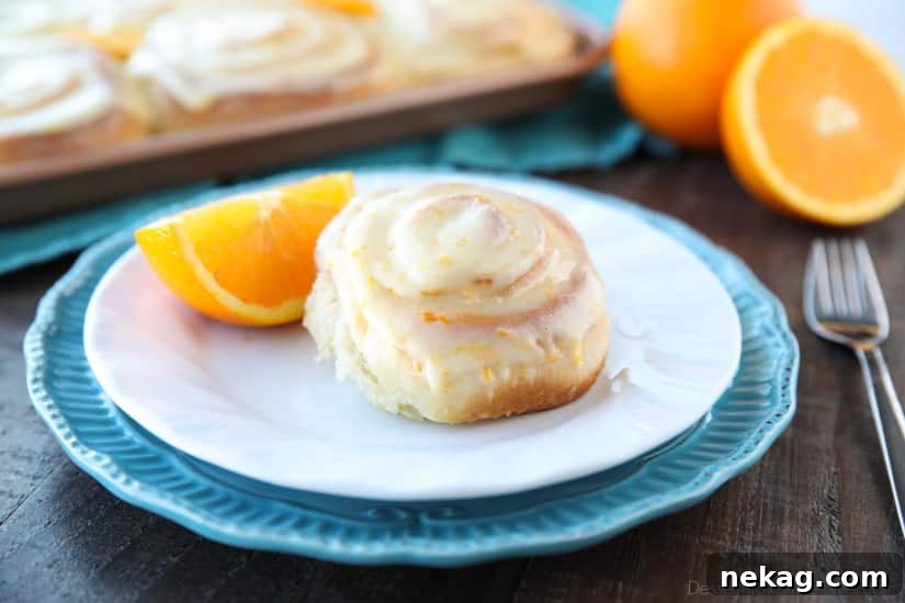 Homemade Orange Rolls with Tangy Glaze 7 Orange Rolls are a delicious sweet roll made with a soft and fluffy potato dough filled with a zest-infused sugar and topped with a fresh orange glaze. Perfect for breakfast, weekend brunch, or holidays -- like Easter.