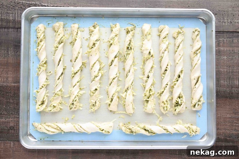 Crispy Pesto Breadsticks Recipe for Garlic-Parmesan Dipping 9 These easy Pesto Breadsticks are soft and flavorful with savory basil pesto and cheesy mozzarella twisted inside. A great appetizer or side for soup, salad, or pasta.
