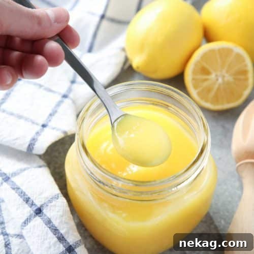 This fast and easy Microwave Lemon Curd is thick and creamy, and cooked in only 5 minutes or less. Use it in pies, tarts, cream puffs, cakes, and more!