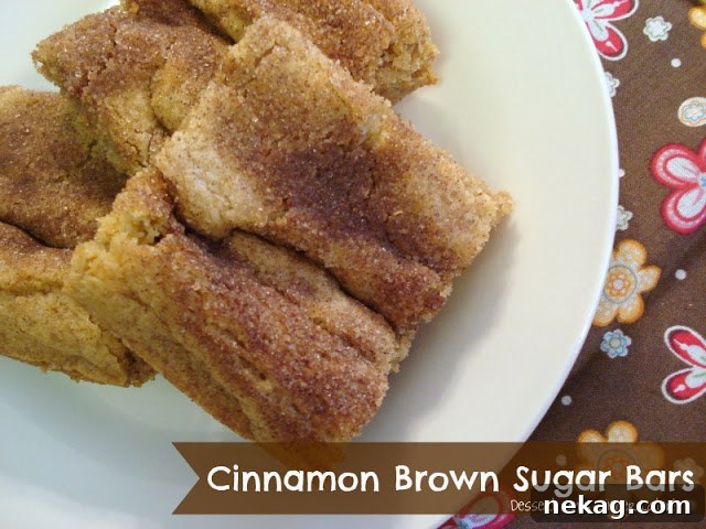 Chewy Cinnamon Bars with Brown Sugar Glaze 12 img 252 12