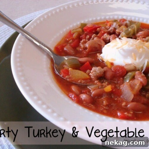 Hearty Turkey and Vegetable Chili Recipe for Cozy Weeknights 4 Hearty Turkey & Vegetable Chili