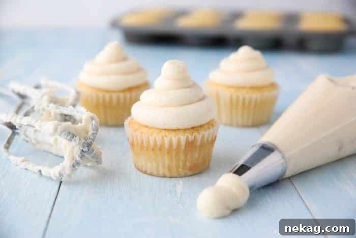 How to Make Vanilla Buttercream Frosting (Video Tutorial) 6 This Vanilla Buttercream Frosting recipe is easy, creamy, and extremely versatile. Made with basic ingredients, this vanilla frosting is a staple for decorating cakes, cupcakes, or cookies.