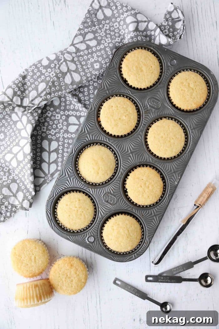 This vanilla cupcakes recipe is simple, classic, and delicious.