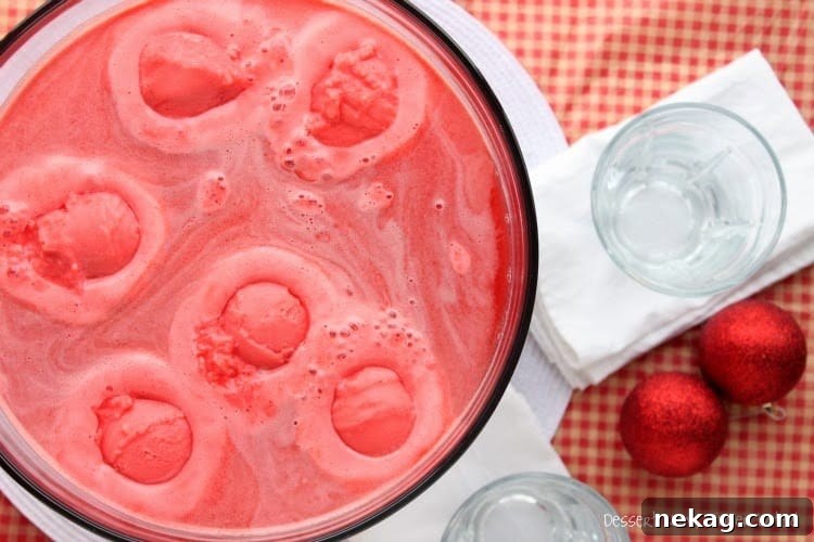 Punch in bowl