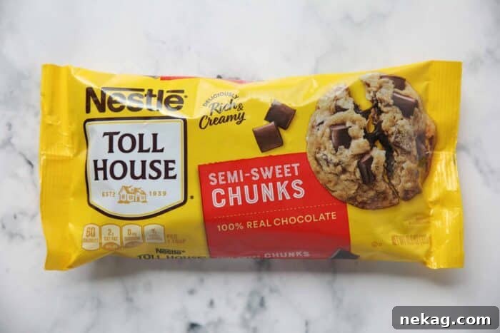 Pumpkin Chocolate Chunk Cookies Recipe — Soft, Chewy Fall Treat 5 Bag of chocolate chunks.