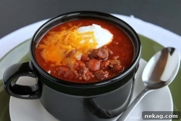 Sassy Steak Chili