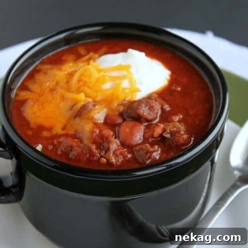 Sassy Steak Chili